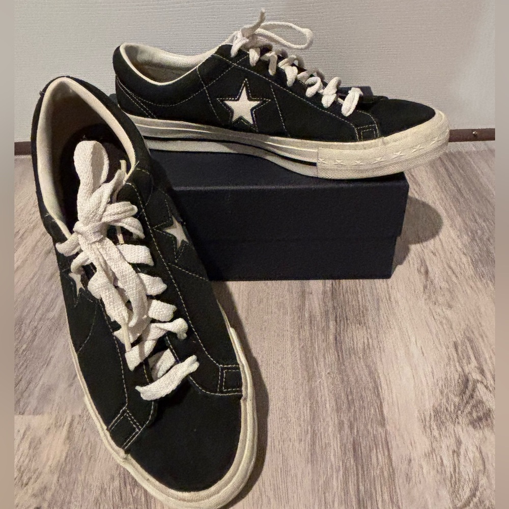 Converse 90s green suede Classic